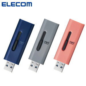GR ELECOM USB USB3.2(Gen1) 64GB XCh ubN MF-SLU3064G BU GY RD