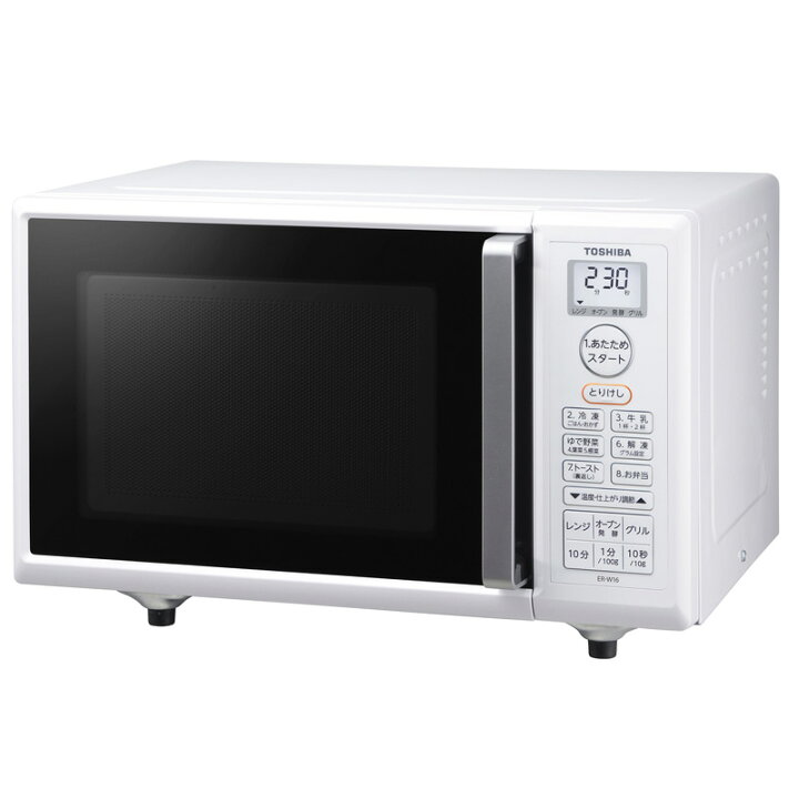 楽天市場】東芝 オーブンレンジ ER-W16(W) 総庫内容量16L レンジ最高 