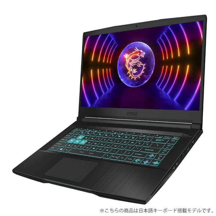楽天市場】MSI ノートパソコン Thin15-B12UC-3817JP 15.6インチ 