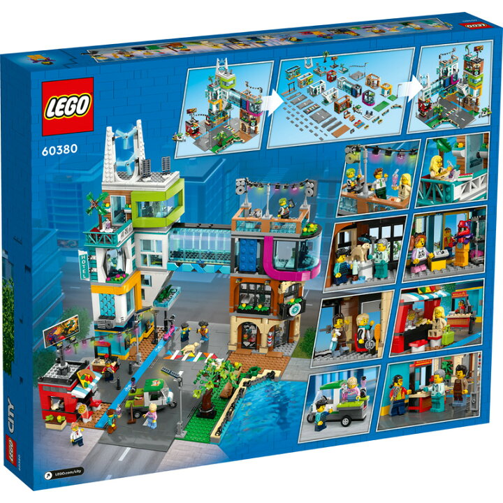 楽天市場】レゴ(LEGO) シティ ダウンタウン 60380 [ おもちゃ 玩具 