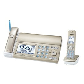 Panasonic デジタルコードレス普通紙ファクス（子機1台付き） KX-PD750DL-N シャンパンゴールド