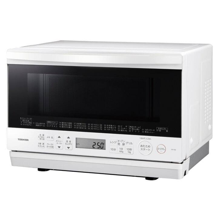 楽天市場】東芝(TOSHIBA) スチーム オーブンレンジ ER-Y60(W) 23L 石窯 