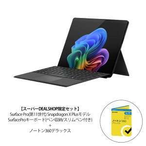 yZbgizSurface Pro(11) 13C` Snapdragon X Plus 16GB SSD1TB Office2024 Wi-Fif SurfaceProL[{[h(y[t/Xyt) EP2-29385 + m[g360fbNX(1N3)