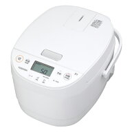 東芝 IH炊飯器 5.5合炊き RC-10HR(W) ホワイト 備長炭ダイヤモンド釜