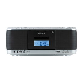 東芝 Aurex(オーレックス) SD/USB/CDラジオカセット レコーダー TY-CDX92(S) シルバー