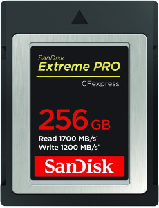 SanDisk GNg[ v CFexpress Type BJ[h 256GB SDCFE-256G-GH4NN