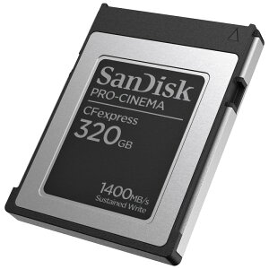 SanDisk PRO-CINEMA CFexpress Type-B Card 320GB SDCFEC-320G-GH4NN