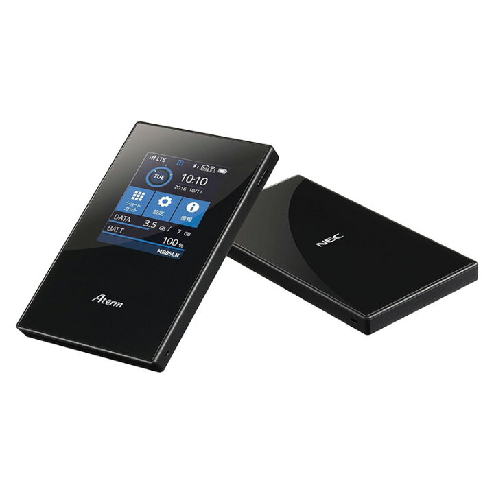 楽天市場】NEC Aterm LTE SIMフリーモバイルルーター MR05LN デュアル 