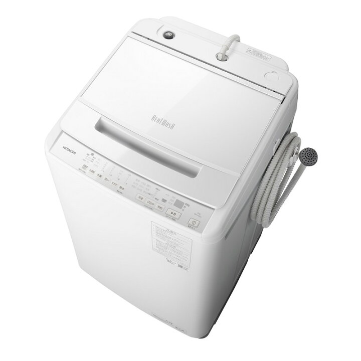 楽天市場】日立 全自動洗濯機 ビートウォッシュ BW-V100J (W) ホワイト 
