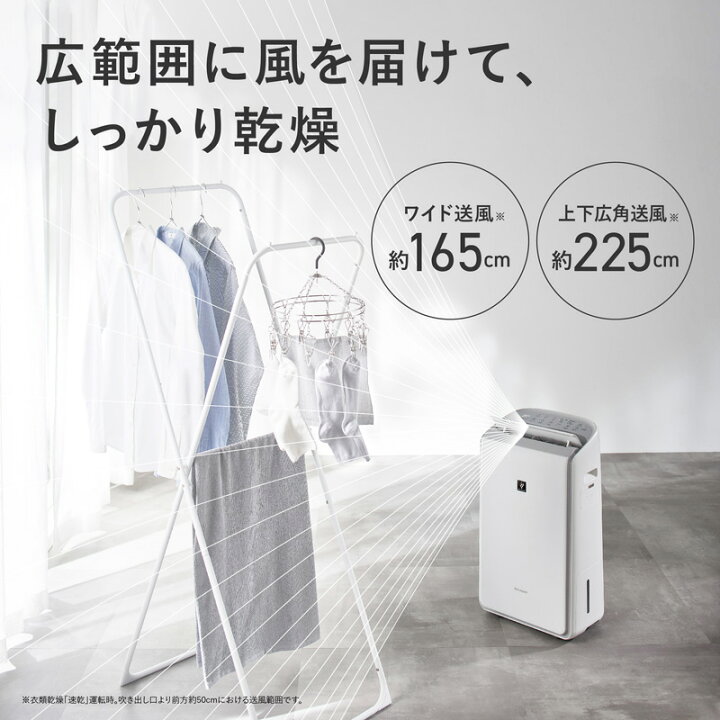 楽天市場】シャープ 除湿機 CV-RH140-W ホワイト ハイブリッド方式 