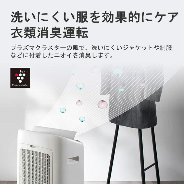 楽天市場】シャープ 除湿機 CV-RH140-W ホワイト ハイブリッド方式 