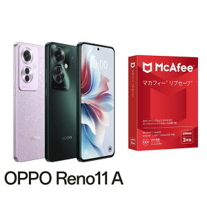 yZbgizOPPO Reno11 A SIMt[X}[gtH 8GB/128GB 6.7C` L@EL + }JtB[ uZ[t 3N