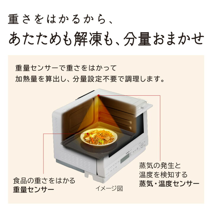 楽天市場】日立 オーブンレンジ 31L ヘルシーシェフ MRO-S8C ホワイト 