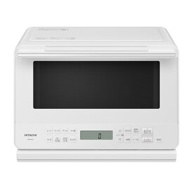 日立 オーブンレンジ 27L MRO-F6C（W） ホワイト フラット庫内