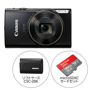 yZbgizCanon RpNgfW^J IXY 650m + P[X CSC-2BK + SanDisk microSDJ[h 512GB SDSQUAC-512G-GH3MA 2