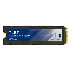 ���ŃG���C�[�g���[�f�B���O ����SSD 1TB PCle Gen4x4 M.2 2280 �����T�|�[�g���K�i TLD-M7B01T4ML