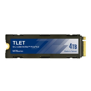 ���ŃG���C�[�g���[�f�B���O ����SSD 4TB PCle Gen4x4 M.2 2280 �����T�|�[�g���K�i TLD-M7B04T4ML