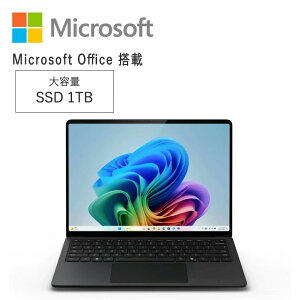 Surface Laptop(��7����) 13.8�C���` Snapdragon X Plus ������16GB SSD1TB Office�\�t�g Wi-Fi���f�� �u���b�N EP2-19287
