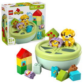 レゴ LEGO 10441 はじめてのデュプロ ワンちゃんのおうちと型はめパズル おもちゃ 玩具 プレゼント 1歳半 2歳 3歳