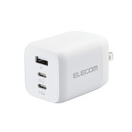 【レビュー特典】エレコム 充電器 65W USB PD対応 3ポート Type-C USB-A 【 iPhone Android iPad Macbook…