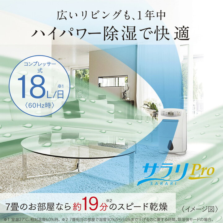 楽天市場】三菱電機 Mitsubishi 衣類乾燥除湿機 18L 年中強力除湿 