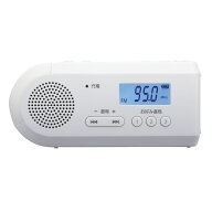 東芝 手回し充電ラジオ TY-JKR6-W ホワイト