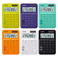 CASIO ミニジャスト型カラフル電卓 12桁 MW-C20C