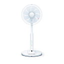 日立 DCモーター扇風機 風量6段階 8枚羽根 HEF-DL300H ホワイト
