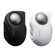【レビュー特典】エレコム トラックボールマウス bitra 静音 人差し指操作 Bluetooth 無線2.4GHz 2台マル…