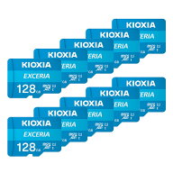 【セット商品】KIOXIA microSDカード 128GB KEMC-A128G 10枚セット EXCERIA エクセリア