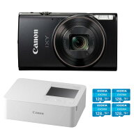 【セット商品】Canon コンパクトデジタルカメラ IXY 650m + Canon ミニフォトプリンター SELPHY CP1500 +…