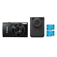【セット商品】Canon コンパクトデジタルカメラ IXY 650 m + Canon ビデオカメラ PowerShot V10 PSV10 + …