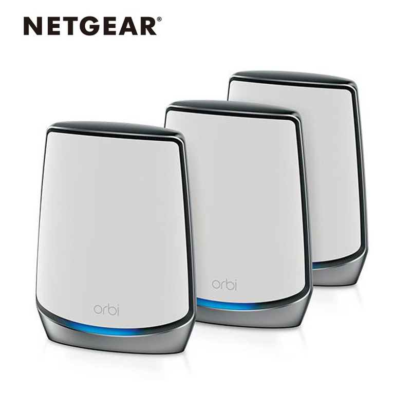 ネットギア NETGEAR Orbi 8 AX6000 トライバンドメッシュ WiFi システム 3台セット RBK853-100JPS