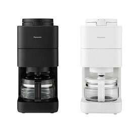 【レビュー特典】Panasonic コーヒーメーカー NC-A58 ブラック/ホワイト 容量4カップ(545ml)