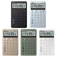 CASIO カシオ スタイリッシュ電卓 12桁 ジャストタイプ JF-M200