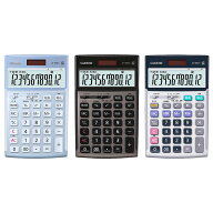 CASIO カシオ ジャスト型本格実務電卓 12桁 日数・時間計算タイプ JS-20DC