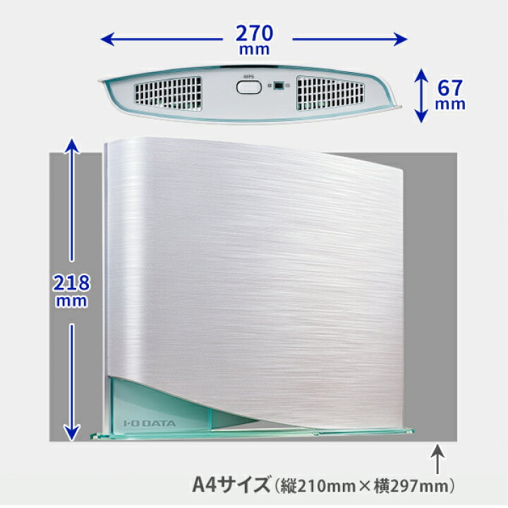 アイ オー データ Wi-Fi5 ルーター 無線LAN トライバンド 3階建 1733+1733+800Mbps ac4200 4LD IPv6
