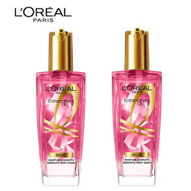 ロレアルパリ エクストラオーディナリー オイル エクラアンペリアル 艶髪オイル フレンチローズの香り 本体（100mL）【2個セット】