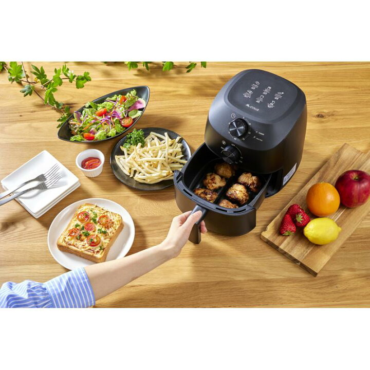 AL COLLE ノンフライヤー ANF-1200/K ブラック 楽天市場】アルコレ AL COLLE ノンフライクッカー ANF- 新品　ノンフライクッカー　ANF1200K　ハイパワー　ノンフライヤー　ブラック