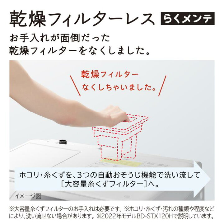 楽天市場】日立ドラム式 洗濯乾燥機 ビッグドラム BD-SV120JL(W 
