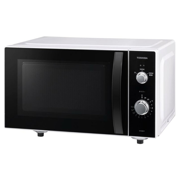 楽天市場】東芝 TOSHIBA 単機能レンジ ER-WM17(W) ダイヤル式 フラット  