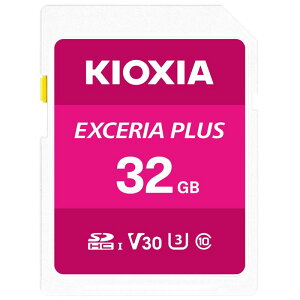 KIOXIA SDJ[h 32GB Class10 KSDH-A032G EXCERIA PLUS (GNZAvX) sN Ń