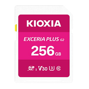 KIOXIA SDJ[h 256GB Class10 KSDH-B256G EXCERIA PLUS G2 (GNZAvX) sN Ń