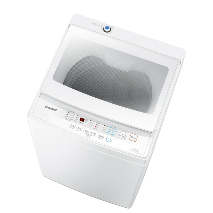 楽天市場】【設置取付なし】COMFEE CAC06EW60/WW-JP TT-JP 洗濯機 WH 