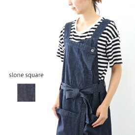 ＼10％offクーポン配布中／ slone square スロンスクエア デニムエプロン ジャンスカ ワンピース 5867 ギフト プレゼント ランキングcp