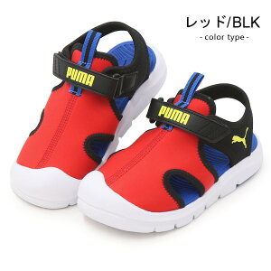 PUMA �v�[�} �T���_�� �L�b�Y �E�H�[�^�[�V���[�Y �A�N�A�V���[�Y �j�̎q ���̎q �t�@�����[�T�[�T���_�� �j�̎q ���̎q �q�� FUN RACER SANDAL PS