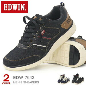 EDWIN �����Y �X�j�[�J�[ �J�W���A���V���[�Y �E�H�[�L���O�V���[�Y ���[�J�b�g �C �Ђ��C �R�C �y�� ���L 4E �y�� �ʋ� �d�� �� �u���b�N �I�V���� �G�h�E�B�� EDW-7643