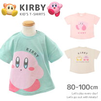 楽天市場】星のカービィ tシャツ（キッズファッション｜キッズ・ベビー 