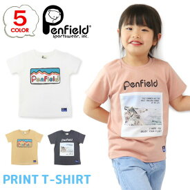 Penfield Tシャツ 半袖 キッズ 半袖シャツ 子供服 イラスト 写真 オシャレ 男の子 女の子 ペンフィールド 322202206 322202209