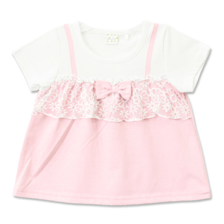 楽天市場】Tシャツ 子供服 キッズ ベビー 女の子 半袖 トップス キャミ 